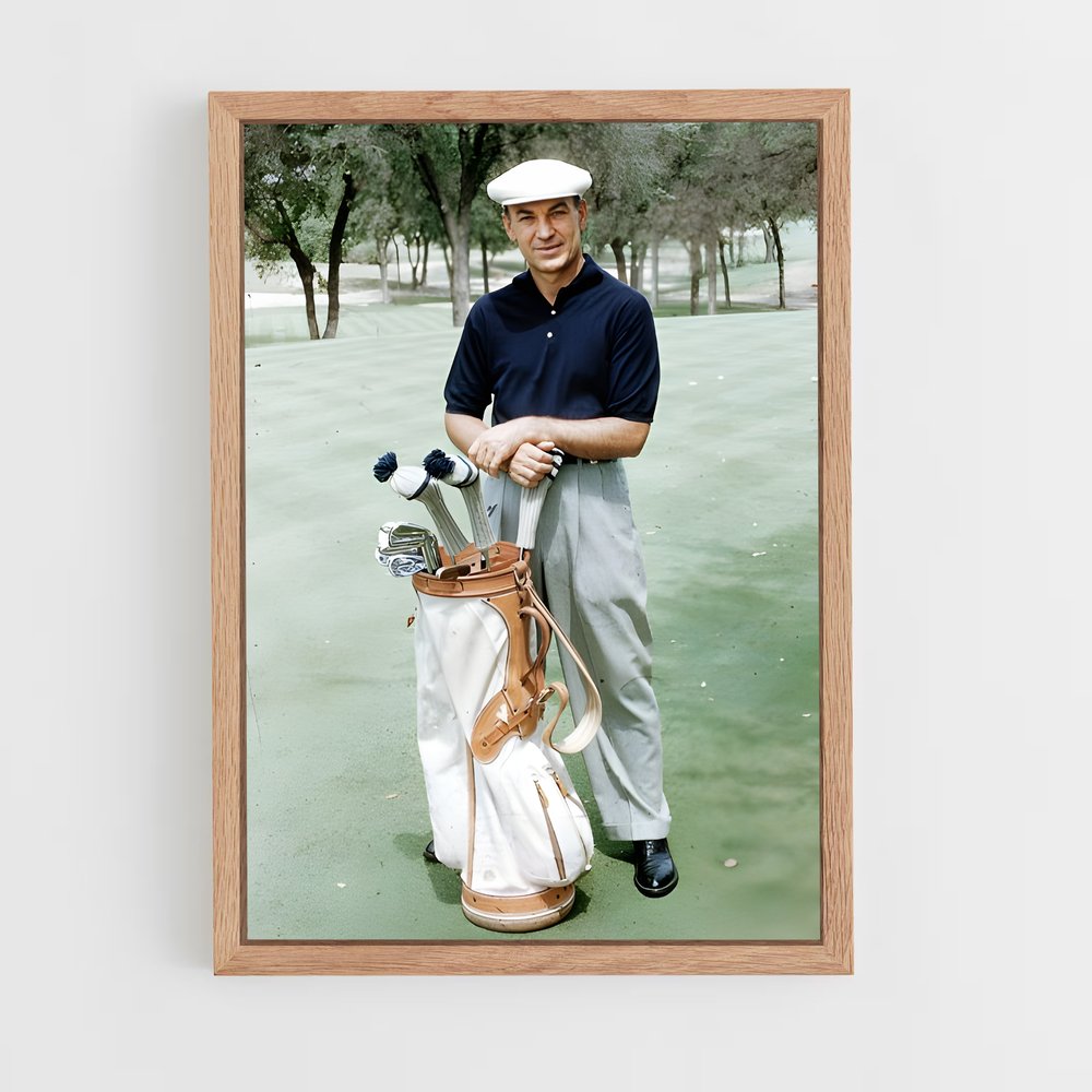 Poster Le Golfeur Élegant (vue 4)